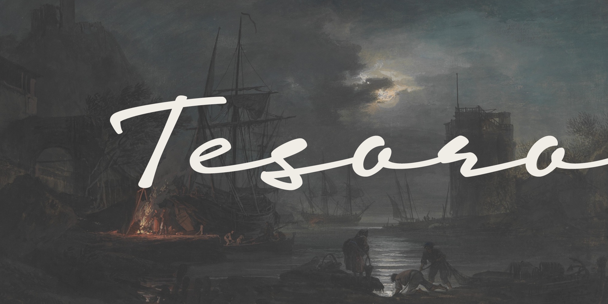 рукописный шрифт Tesoro
