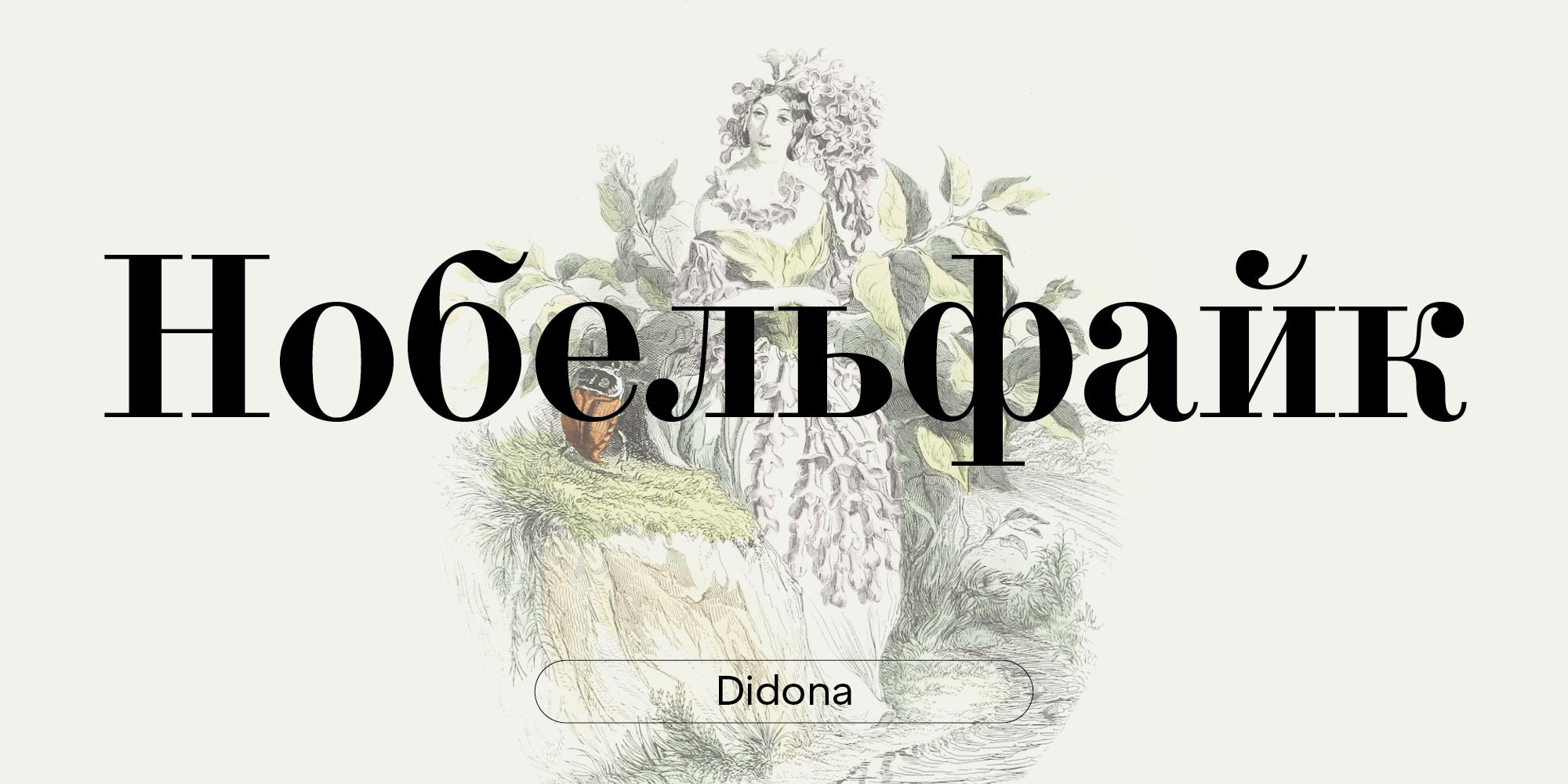 шрифт Didona