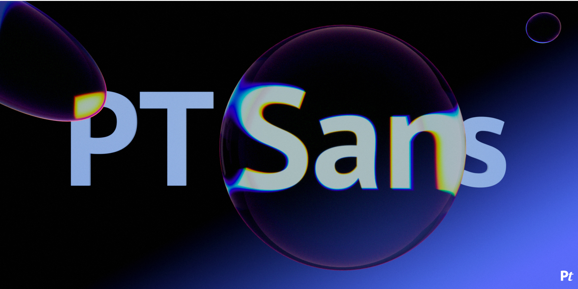 Шрифт для навигации PT Sans