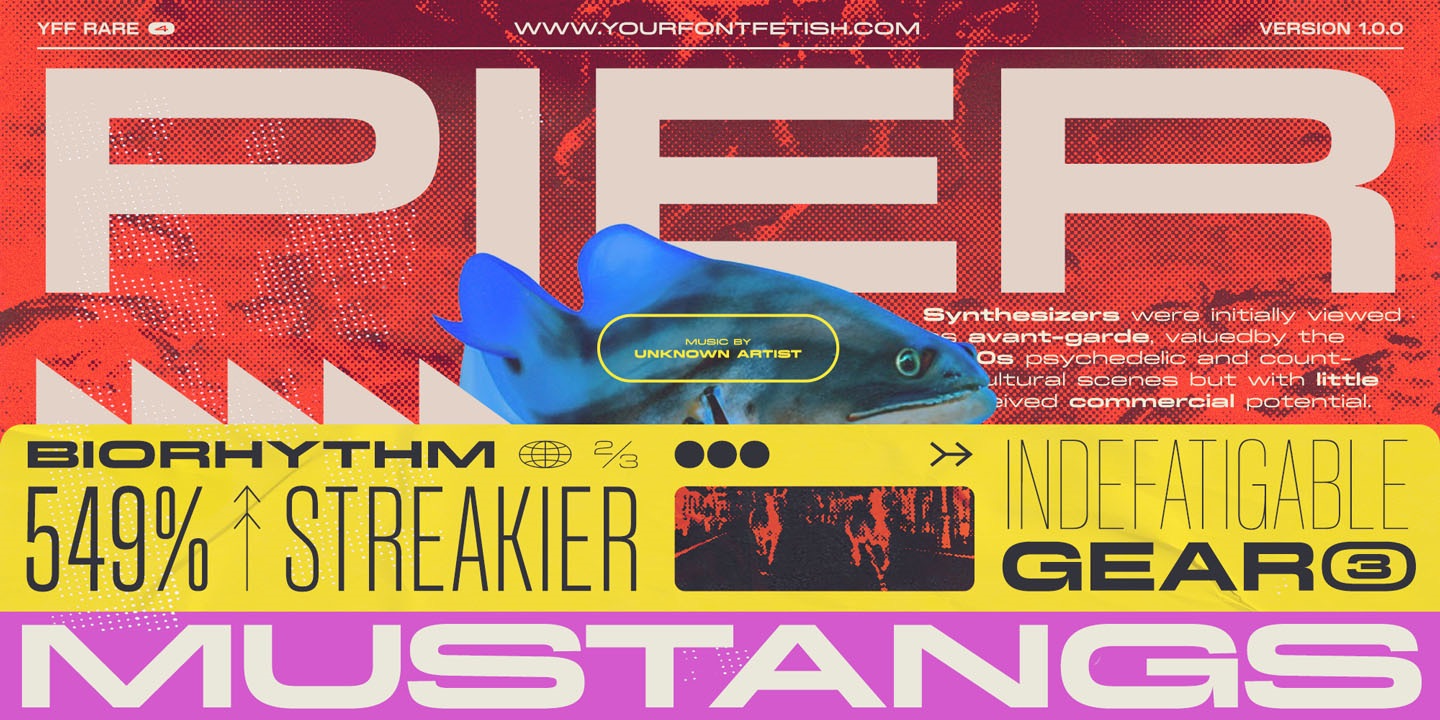 шрифт YFF Rare